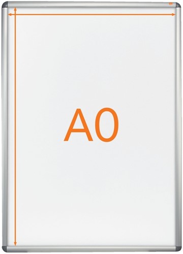 Kliklijst Nobo Essence A0 118x84cm aluminium 1 Stuk-2