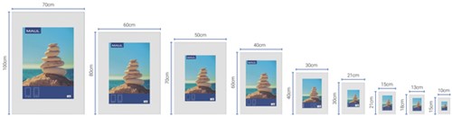 Fotolijst MAUL 13x18cm aluminium frame zilver 1 Stuk-3