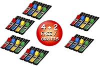 Indextabs Post-it 6835 11.9x43.1mm 3+2 gratis assorti 100 tabs-1