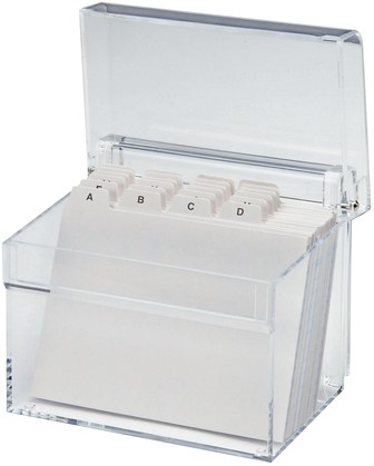Kaartenbak Maul met index DIN A7 acryl 1 Stuk-2