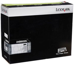 DRUM LEXMARK 24B6025 100K ZWART 1 STUK