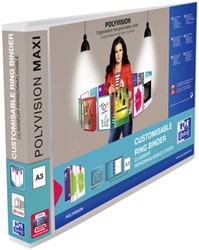 RingBand Oxford Polyvision A3 dwars 4r 30mm tr 1 Stuk