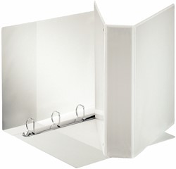 Ringband Esselte A4 maxi 4-rings D-mech 60mm wit 1 Stuk