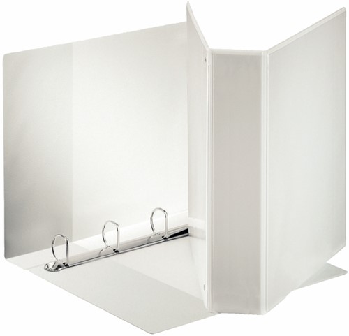 Ringband Esselte A4 maxi 4-rings D-mech 60mm wit 1 Stuk