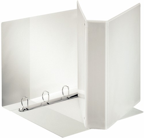 Ringband Esselte panorama A4 maxi D-mech 50mm wit 1 Stuk