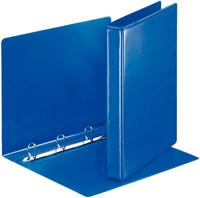 Ringband Ess panorama A4 4-rings D-mech 25mm blauw 1 Stuk