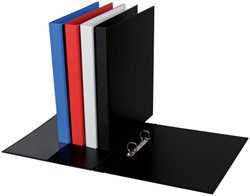 Ringband Quantore 2-rings A4 PP 20mm D-mech zwart 1 Stuk