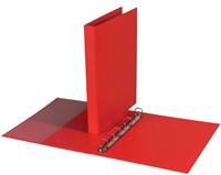 Ringband Quantore 4-rings A4 PP 20mm D-mech rood 1 Stuk