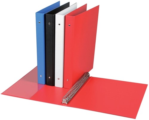 Ringband Quantore 23-rings A4 PP 19mm rood 1 Stuk-2