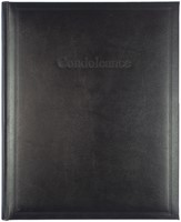 Condoleancealbum Kangaro 260x210mm zwart 1 Stuk