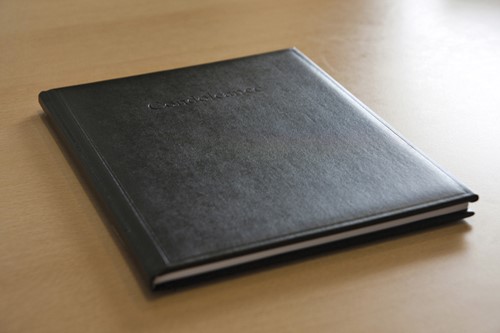 Condoleancealbum Kangaro 260x210mm zwart 1 Stuk-3