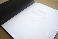 Condoleancealbum Kangaro 260x210mm zwart 1 Stuk-1