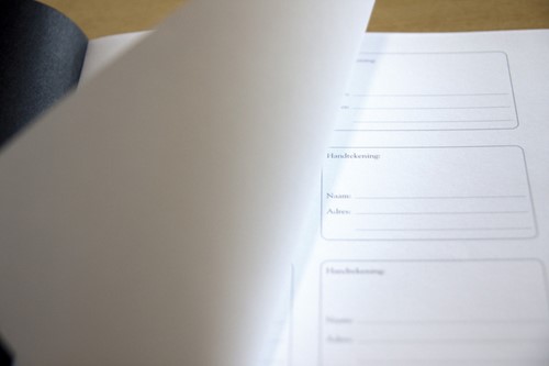 Condoleancealbum Kangaro 260x210mm zwart 1 Stuk-2