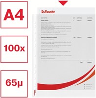 Showtas Esselte standaard 0,07mm PP A4 100 stuks-5