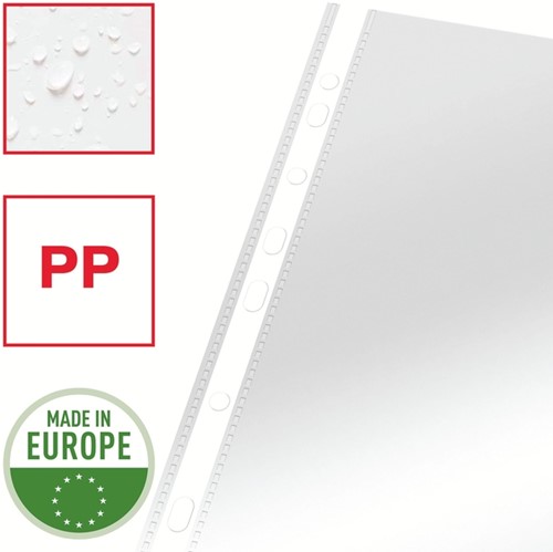 Showtas Esselte copy safe 0.06mm PP A4 glashelder 100 stuks-9