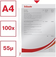 Showtas Esselte copy safe PP A4 glashelder 100 Stuk-7