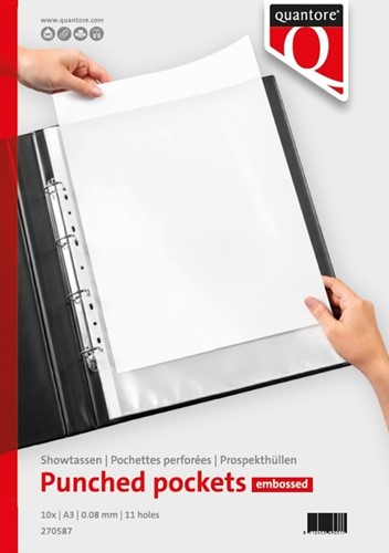 Showtas Quantore A3 11r pp 0.08 nerf staand 10 Stuk-3