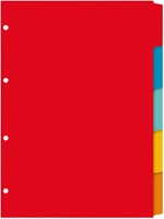 Tabblad Kangaro 4r PE405 5 delig ass karton 1 Set