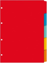 Tabblad Kangaro 4r PE405 5 delig ass karton 1 Set