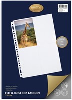 Fototas Multo A4 23r 10x15cm PP 4vak tr 10st 10 Stuk