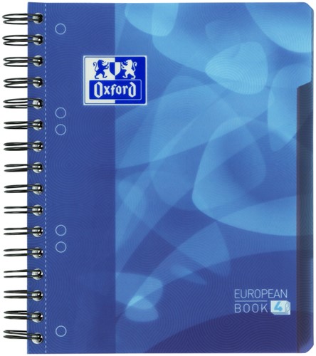 Projectbk Oxf School A5+ ln 6g 240pag 80gr blauw 1 Stuk