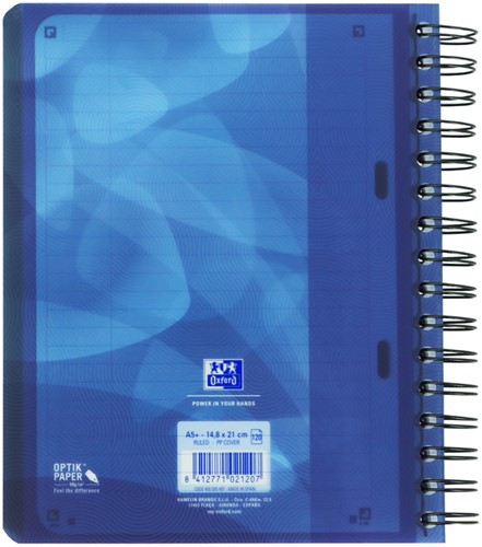 Projectbk Oxf School A5+ ln 6g 240pag 80gr blauw 1 Stuk-2