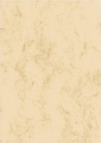 Designpapier Sigel A4 90GR marmer beige 100 Vel-3