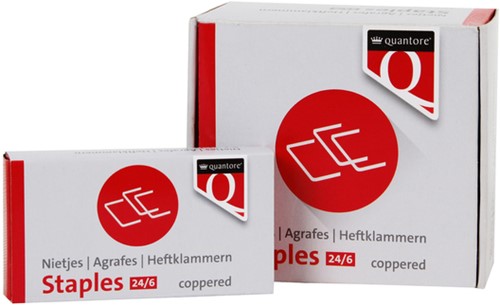 Nieten Quantore 24/6 verkoperd 1000 Stuk-2