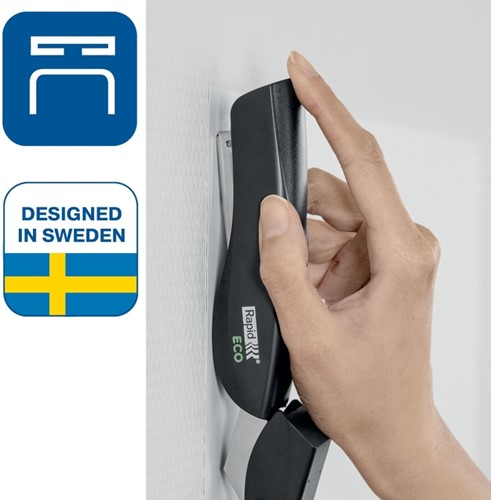 Nietmachine Rapid Fashion Eco half-strip 25 vel zw 1 Stuk-2