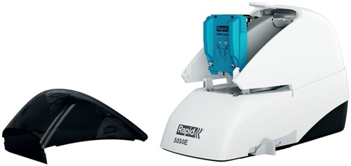 Nietmachine Rapid eletrisch contactloos R5050E wit/zwart-5