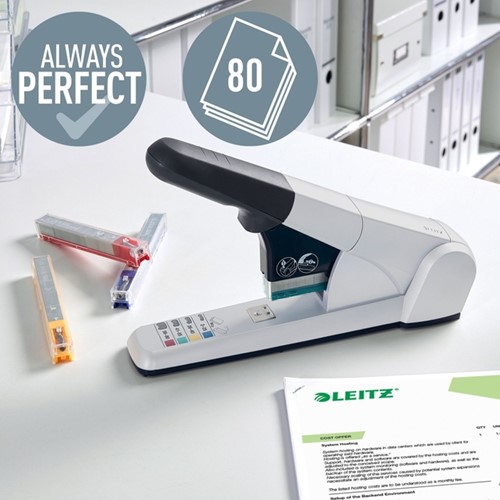 Nietmachine Leitz Nexxt 80 vel zilver 1 Stuk-5