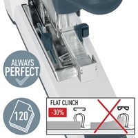 Nietmachine Leitz Heavy Duty Flat Clinch 120vel zi 1 Stuk-1