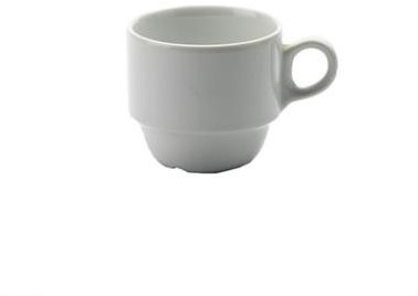 KOP EUROPA 180ML WIT 75X70MM PORSELEIN PROFIJT DOOS Á 24 STUKS