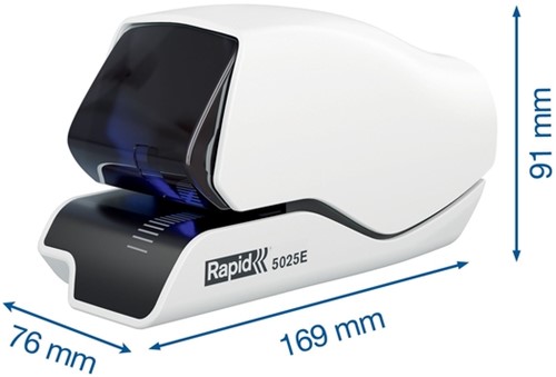 Nietmachine Rapid Supreme elektr 5025e 25vel wit 1 Stuk-5