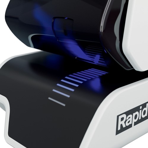 Nietmachine Rapid Supreme contactloos elektrisch 5025e 25 vel wit-13