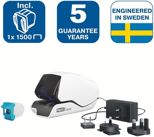 Nietmachine Rapid Supreme elektr 5025e 25vel wit 1 Stuk-14