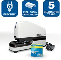 Nietmachine Rapid Optima 60 elektrisch wi/zw 1 Stuk-2