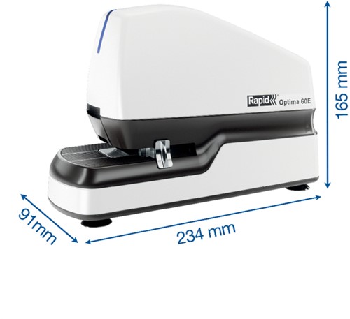 Nietmachine Rapid Optima 60 elektrisch wi/zw 1 Stuk-1