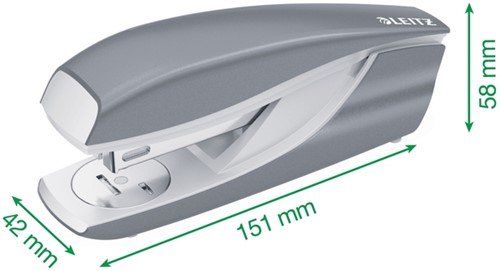 Nietmachine Leitz NeXXt metaal 30 vel wit 1 Stuk-5