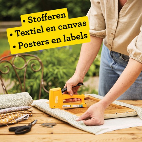 Nietpistool Rapid R13 13/4-10 ABS geel blister-6