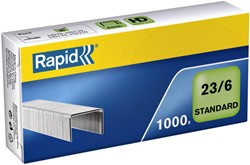 Nieten Rapid 23/6 gegalv standaard 1000st 1000 Stuk