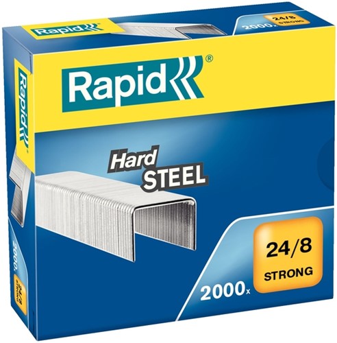 Nieten Rapid 24/8 staal strong 2000st 2000 Stuk