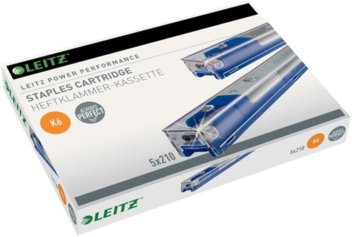 Nieten Leitz cartridge K6 26/6 5x210 stuks-2