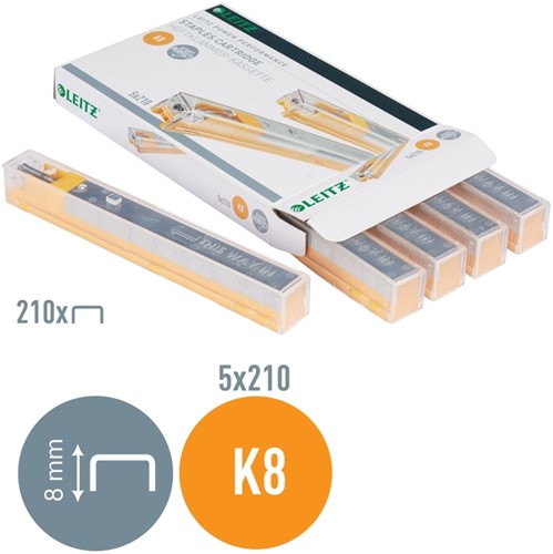 Nieten Leitz K8 26/8 verzinkt 5 Stuk-3