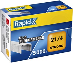 Nieten Rapid 21/4 gegalvaniseerd strong 5000st 5000 Stuk