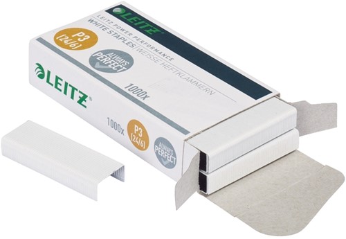 Nieten Leitz P3 24/6 wit 1000st 1000 Stuk-5