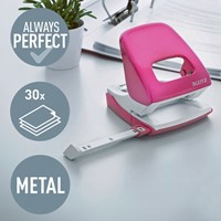 Perforator Leitz WOW 5008 NeXXt metaal 30 vel rz 1 Stuk-3