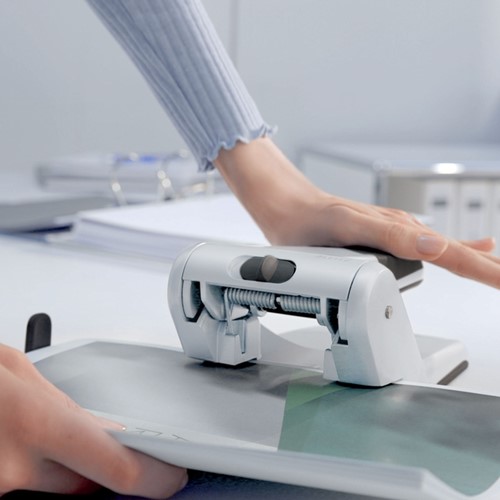 Perforator Leitz 5180 heavy duty 65 vel zilver 1 Stuk-5