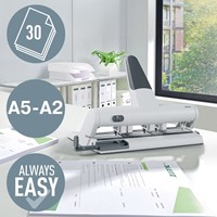 Perforator Leitz 5114 AKTO variabele multi zilver 1 Stuk-5