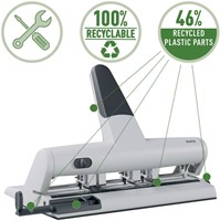 Perforator Leitz 5114 AKTO variabele multi zilver 1 Stuk-4